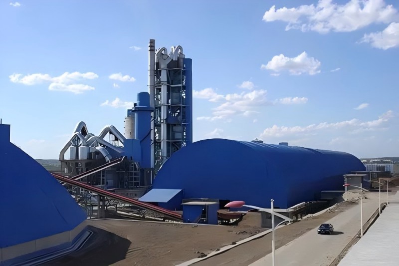 山西浩業為太原某水泥廠定制安裝礦山輸送皮帶機項目